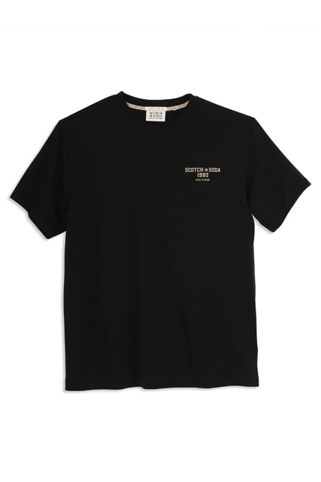 RELAXED FIT SS GRAPHIC TEE BLACK 1