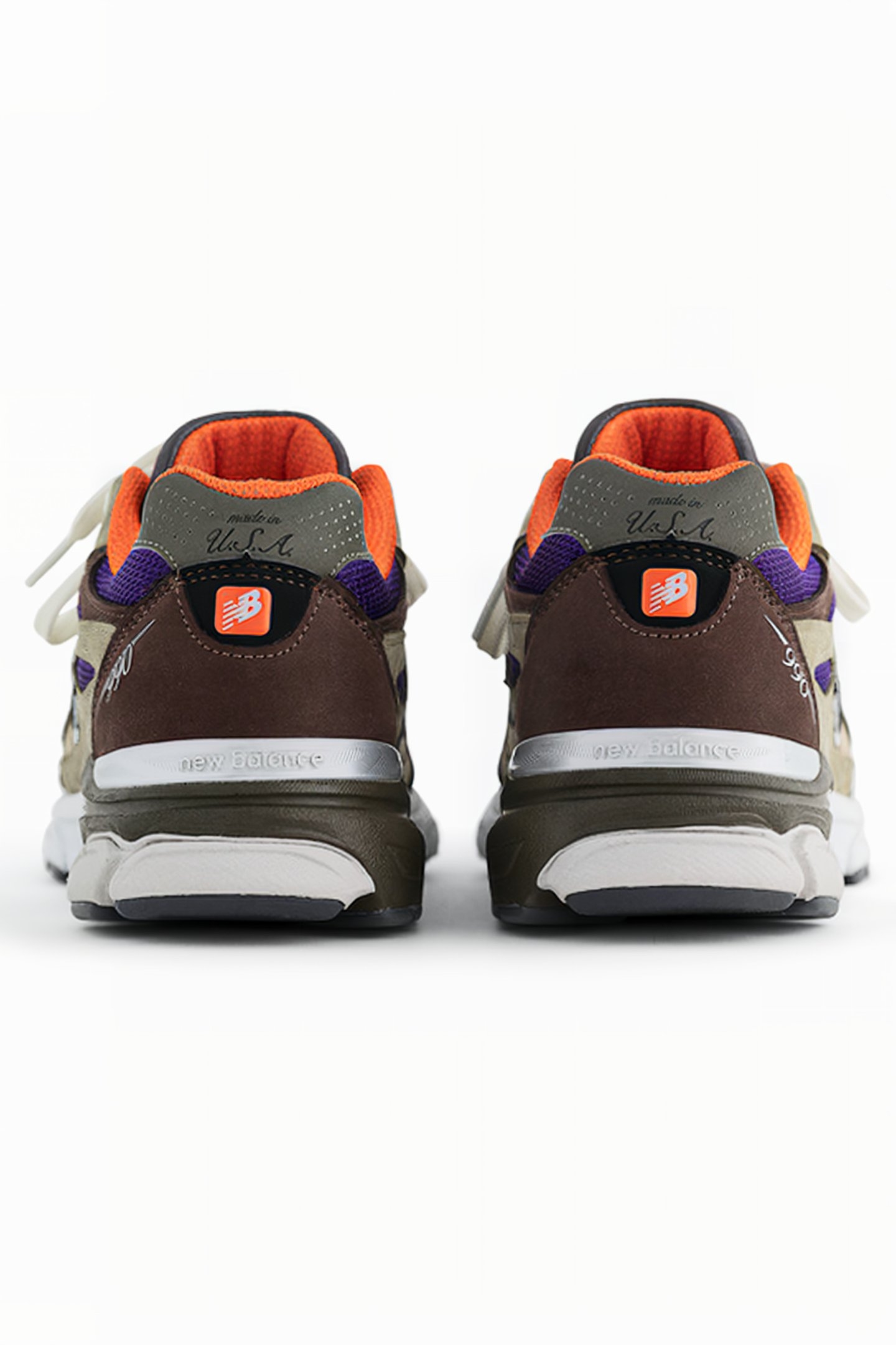 M990BT3 SNEAKERS IN BROWN / GREY 4