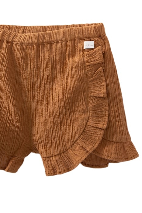 BABY GIRLS’ ECRU T-SHIRT AND CAMEL SHORTS OUTFIT 7