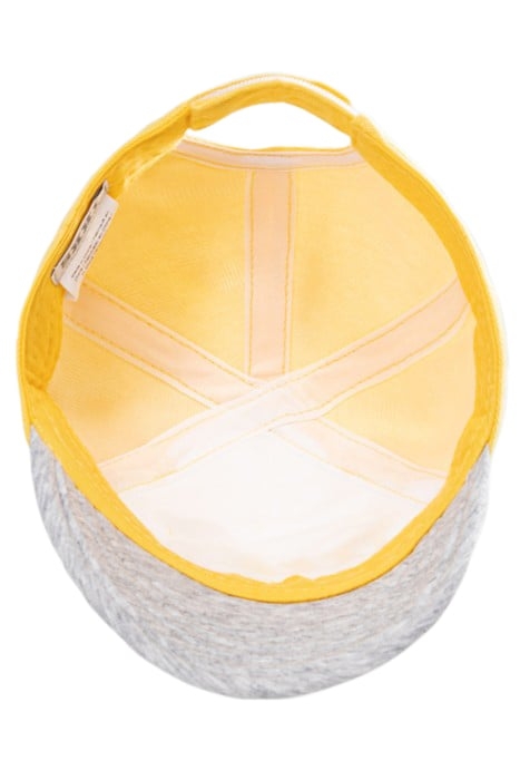 BABY BOYS’ YELLOW, WHITE, GREY EMBROIDERED CAP 4