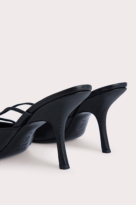 JEN BLACK GRAINED LEATHER BLACK 4