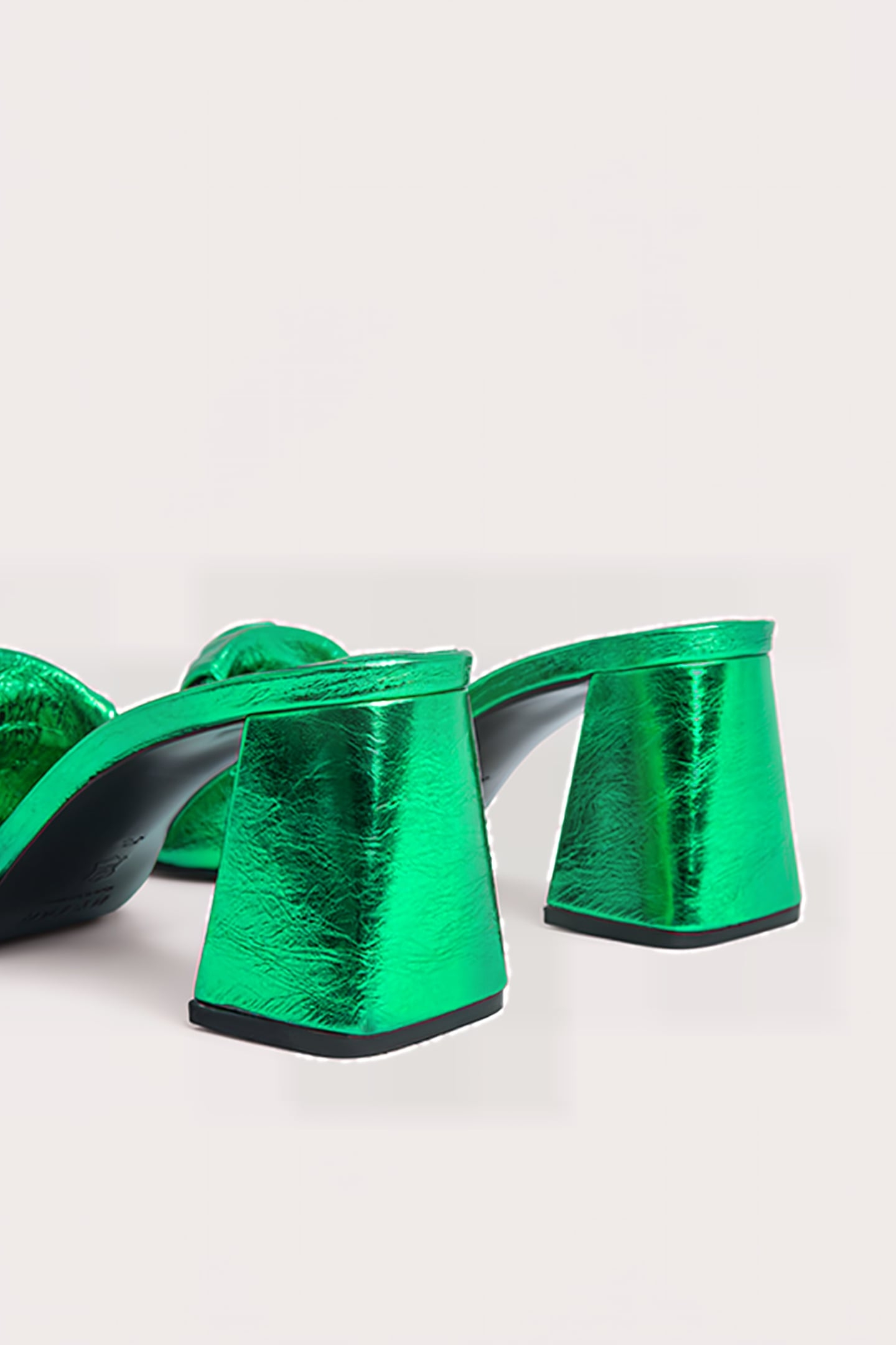 LAMAR CLOVER GREEN METALLIC LEATHER CLOVER GREEN 5