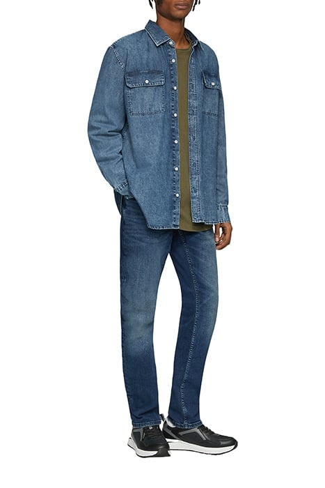 S.OLIVER-QS SHIRTS BLUE-DENIM 8