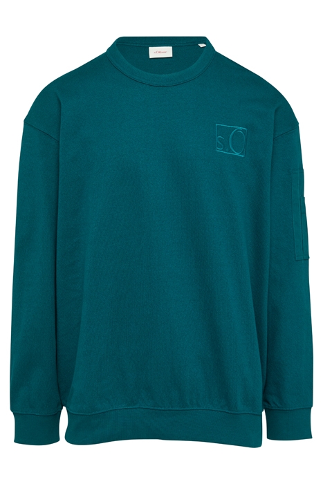 S.OLIVER SWEATSHIRTS BLUE-PETROL 4