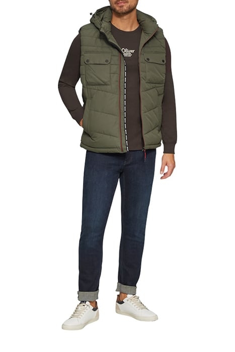 S.OLIVER T-SHIRTS BROWN 4