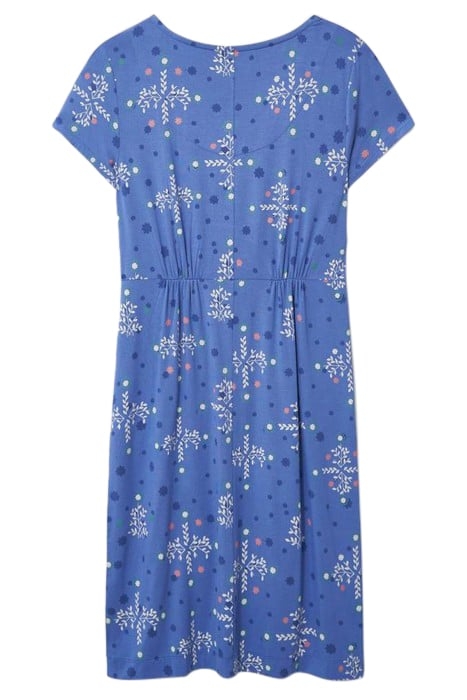TALLIE ECO VERO JERSEY DRESS BLUE MULTI 3