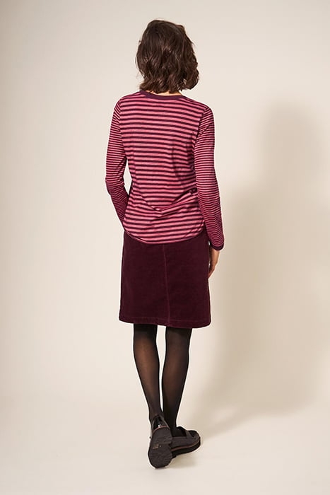 CASSIE SPARKLE TEE PINK MULTI 2