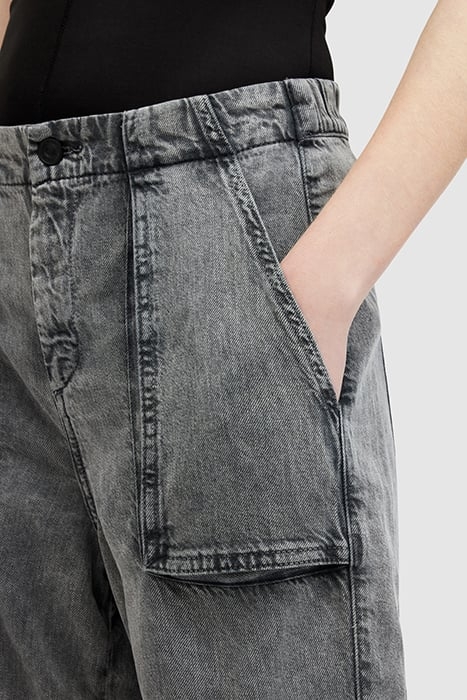 FRIEDA DENIM TROUSER ANTHRACITE 6