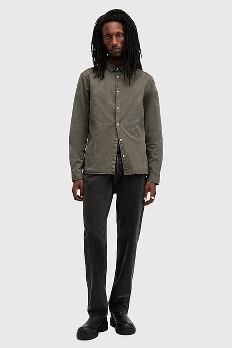 STAVELEY SHIRT THYME GREEN 3