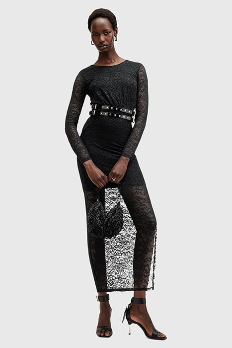 EDANA LACE DRESS BLACK 1