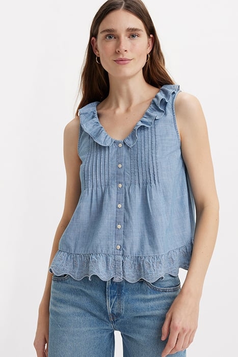 FAUNA BLOUSE SERENE LIGHT STONE 5