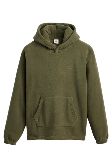 HM POLAR FLEECE HOODIE OLIVE NIGHT 3