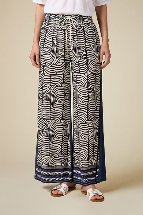 DUAL FABRIC TROUSERS WHITE 1