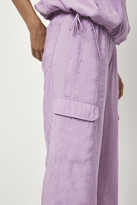 AESTHETIC PARACHUTE PANTS FONDANT PINK 6