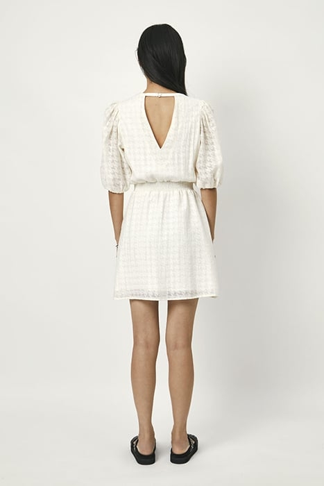 DAFFODIL BACK DETAIL DRESS BUTTER CREAM 7