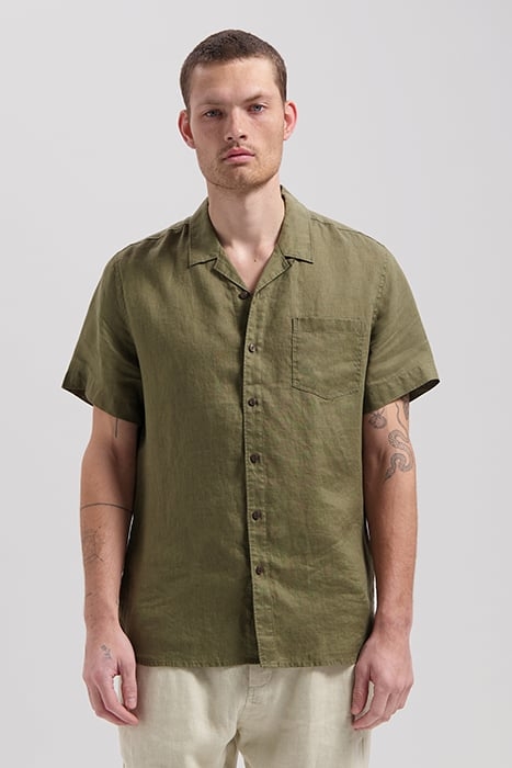 DS_COLTER RESORT SHIRT ARMY GREEN 1