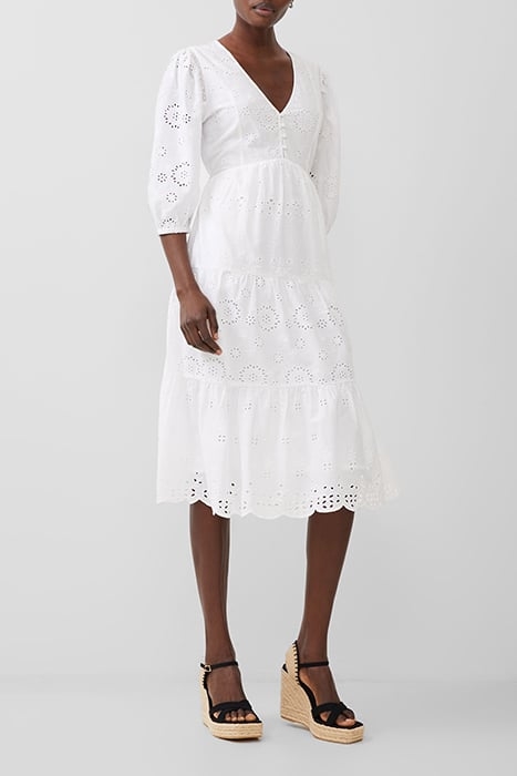 BRODERIE ANGLAISE LINEN WHITE 2