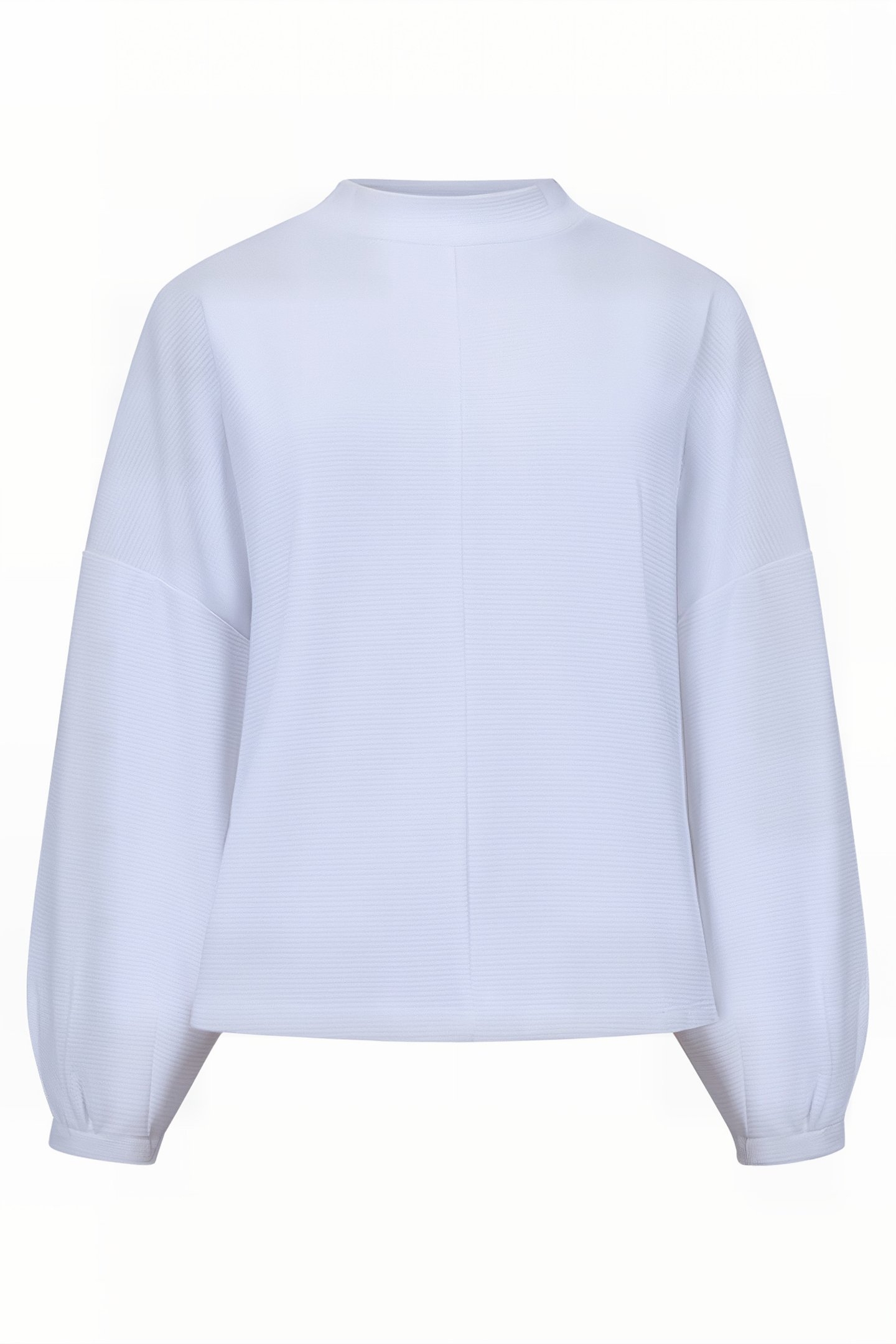 OTTOMAN TURTLE CUT LS LINEN WHITE 1