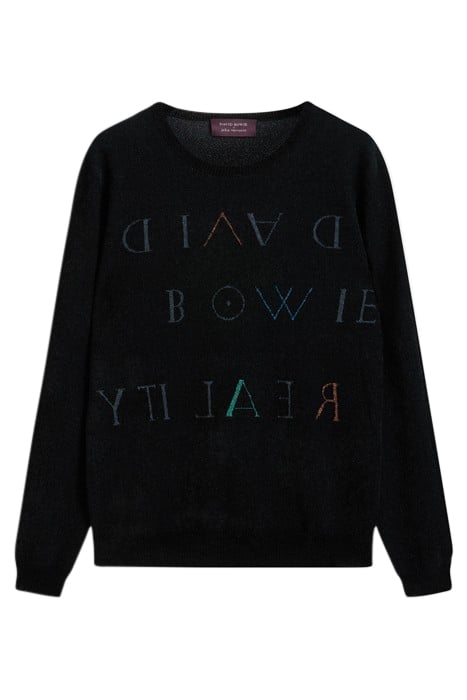 BOWIE CREWNECK SWEATER BLACK 2