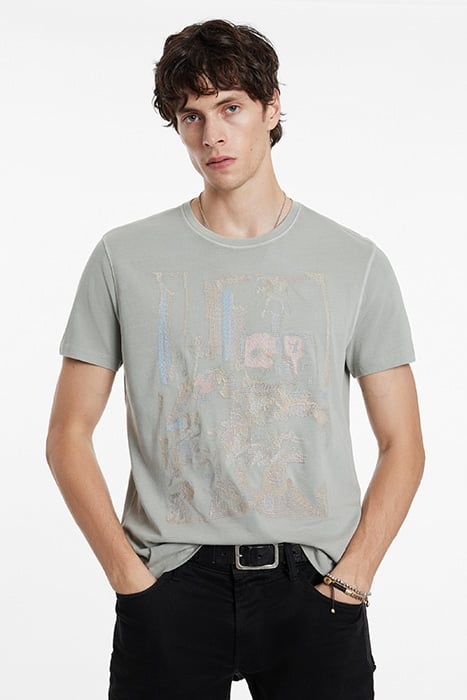 SS CREW TEE - PHOTO EMBRO GREY 1