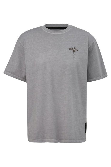 S.OLIVER-QS T-SHIRTS GREY/BLACK 4