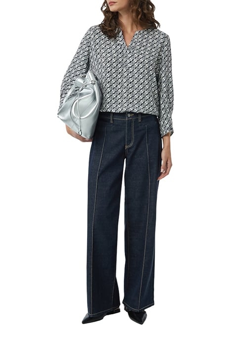 COMMA BLOUSES BLUE-MARINE 1