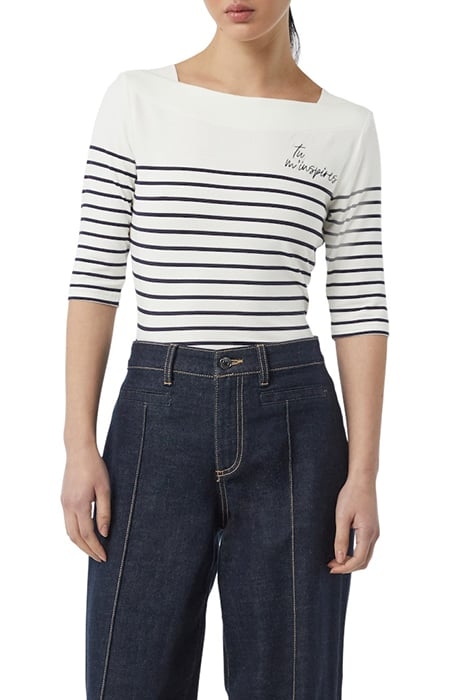 COMMA T-SHIRTS WHITE 1