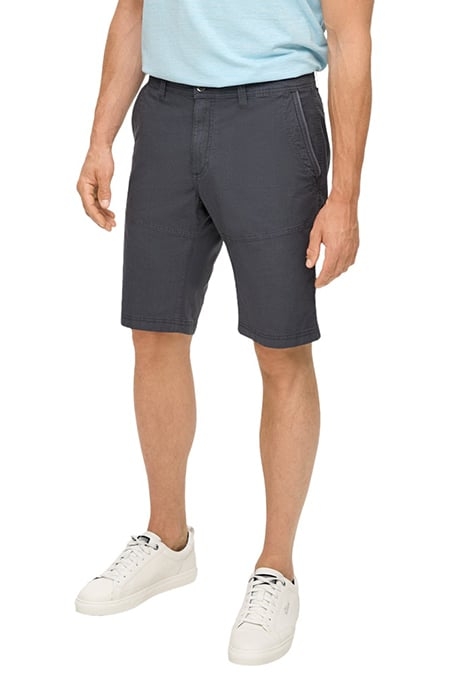 S.OLIVER PANTS GREY/BLACK 1