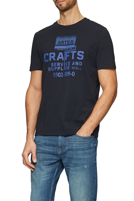 S.OLIVER T-SHIRTS BLUE-MARINE 1