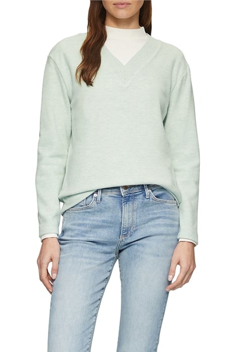 S.OLIVER SWEATSHIRTS BLUE PETROL 1