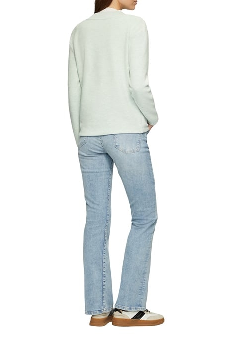 S.OLIVER SWEATSHIRTS BLUE PETROL 2