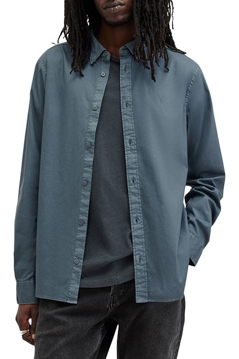 HAWTHORNE LS SHIRT ASHY BLUE 1