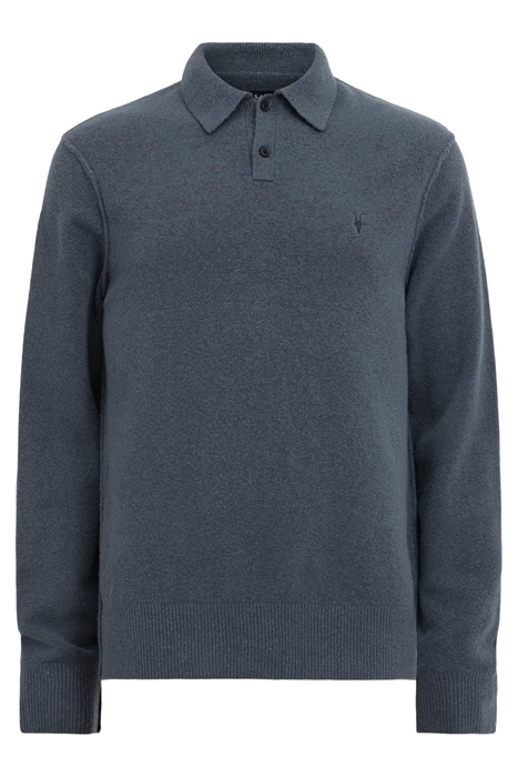 STATTEN LS POLO SMITH BLUE 4