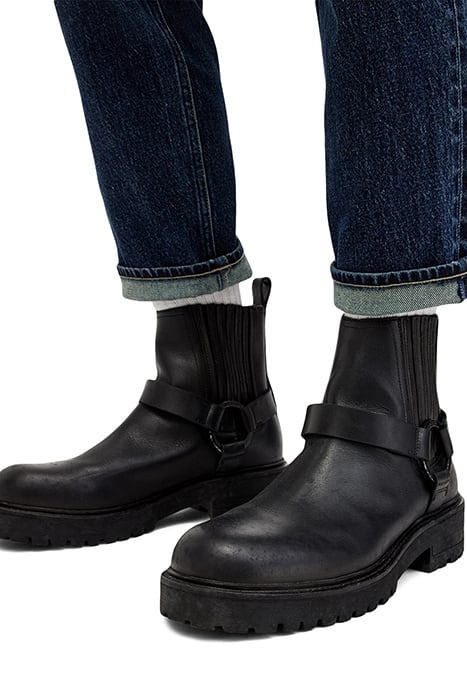 HANK BIKER BOOT BLACK 2