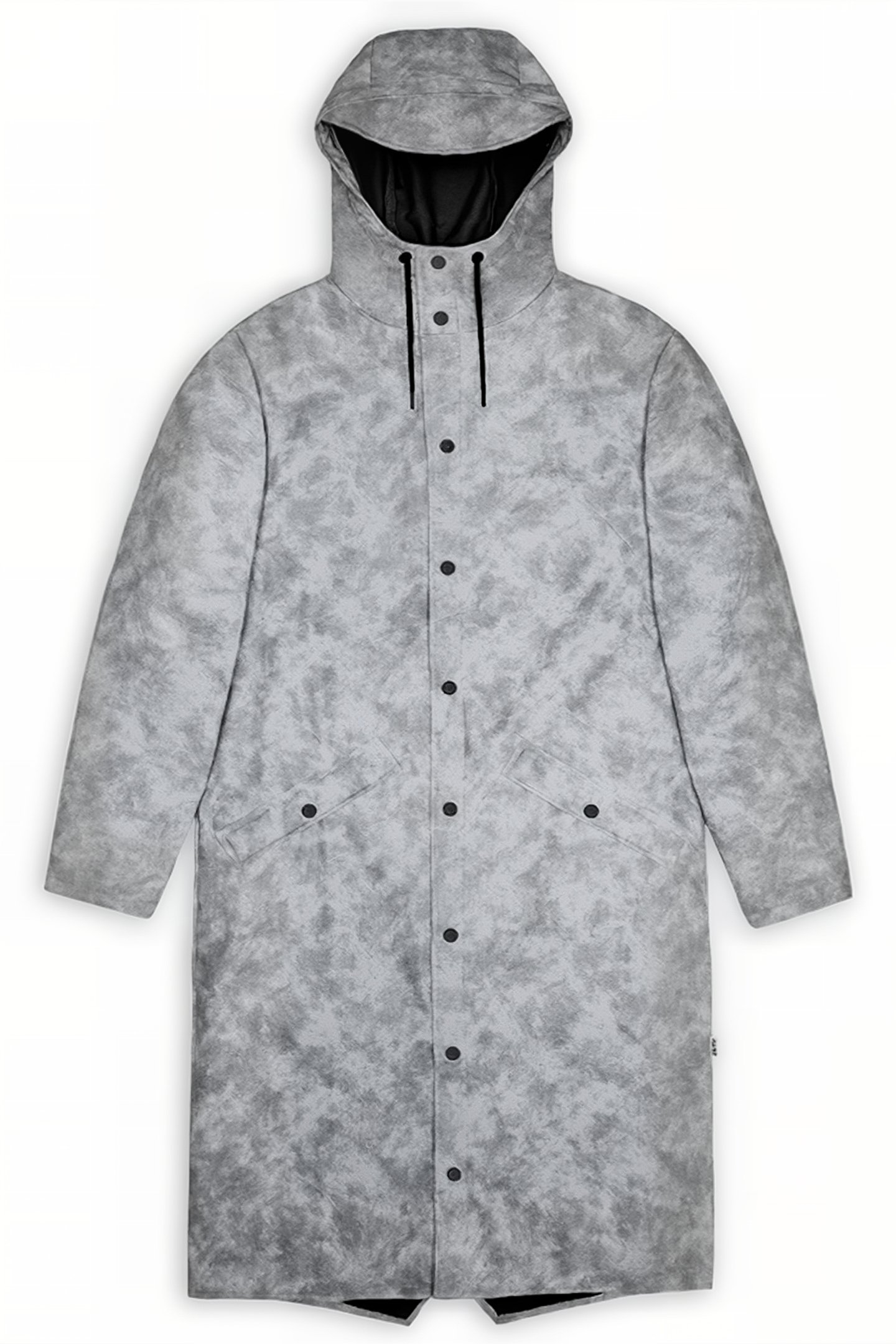 LONGER JACKET W3 DISTRESSED GREY UNISEX 1