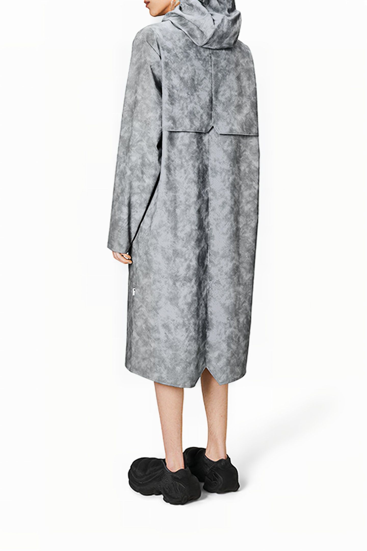 LONGER JACKET W3 DISTRESSED GREY UNISEX 3