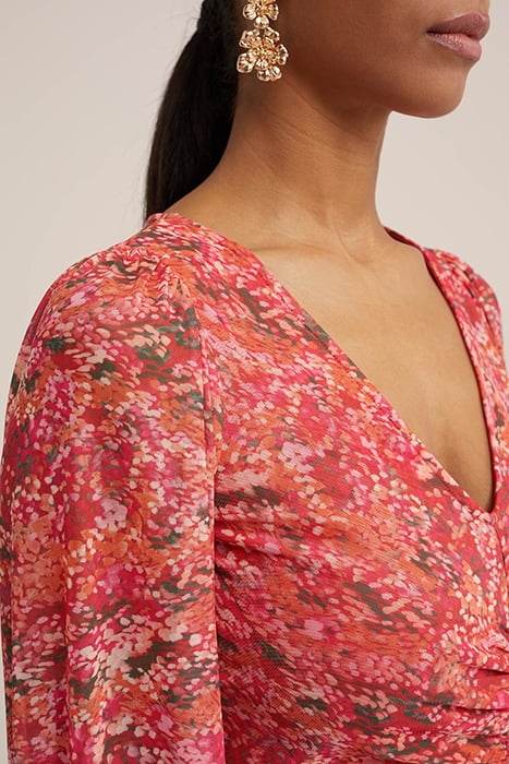 DRESS MIDI MULTI-COLOURED 6