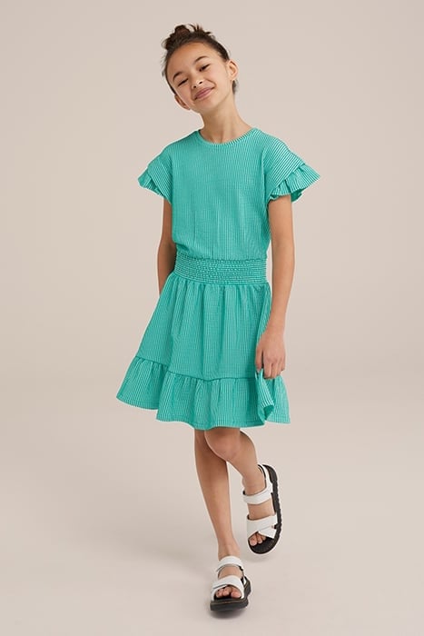 DRESS MID LENGTH GREEN 2