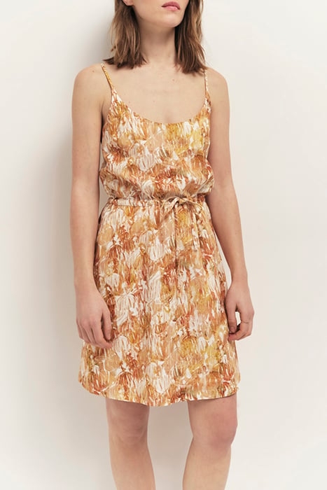 REDA - CINNAMON DRESS WITH SAHARA DANCE PRINT 1