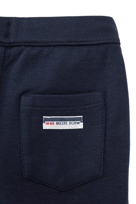 BABY BOYS' NAVY/ORIGAMI PRINT REVERSIBLE SHORTS 7