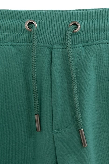 BOYS' GREEN JOGGERS WITH STRIPED BRAID DOWN SIDE 4
