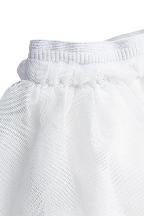 GIRLS’ OFF-WHITE SKIRT WITH RUFFLED TULLE 7