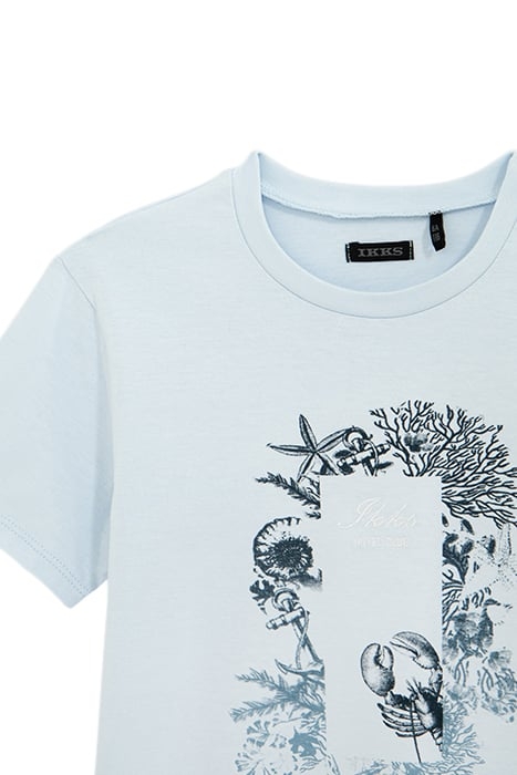 BOY'S WHITE VISUAL LOBSTER T-SHIRT 3
