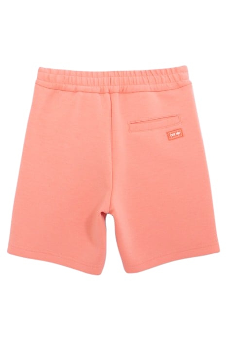 BOYS’ ORANGE TECHFLEECE SWEATSHIRT FABRIC BERMUDA SHORTS 2