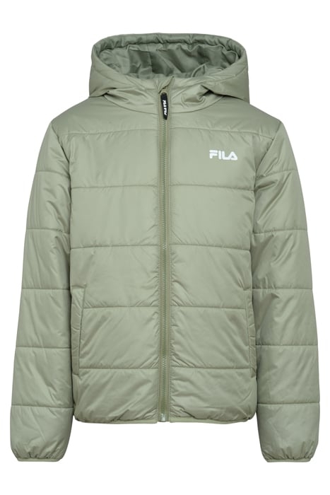BERGHUELEN PUFF JACKET OIL GREEN 1