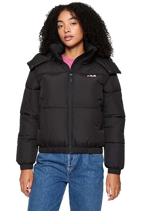 BUCHEN CROPPED PUFFER JACKET BLACK 1