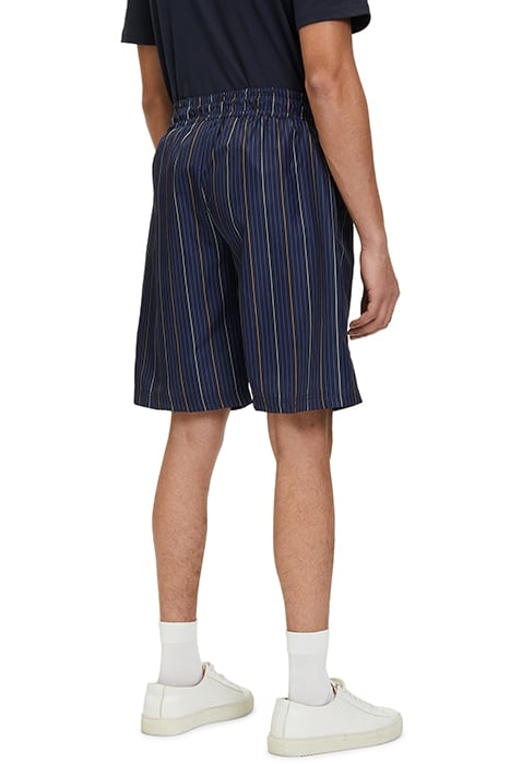 PINSTRIPE SHORTS WITH POCKETS NAVY 2