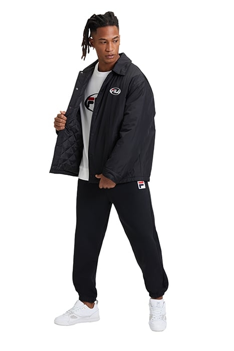 LENOIR PADDED COACH JACKET BLACK 6