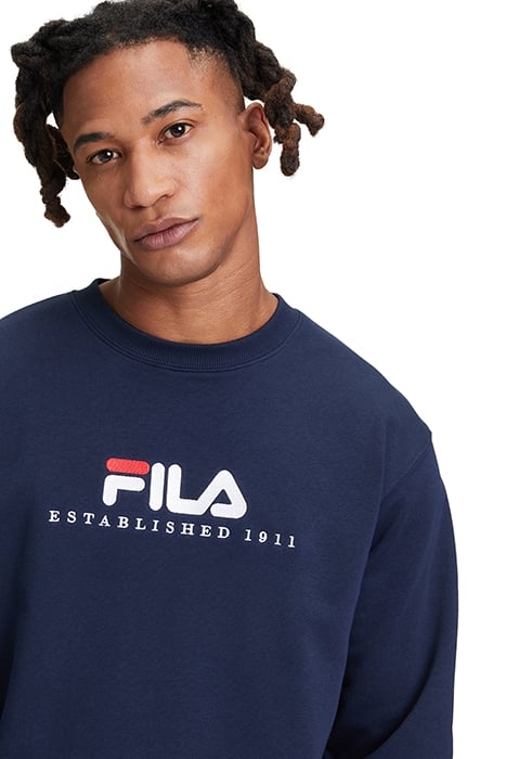 BOLLWILLER CREW SWEAT BLACK IRIS 7