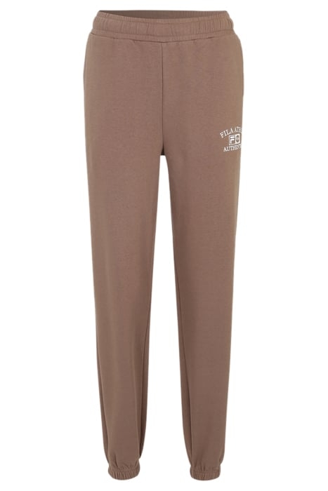 LINNA HIGH WAIST GRAPHIC SWEAT PANTS DEEP TAUPE 4